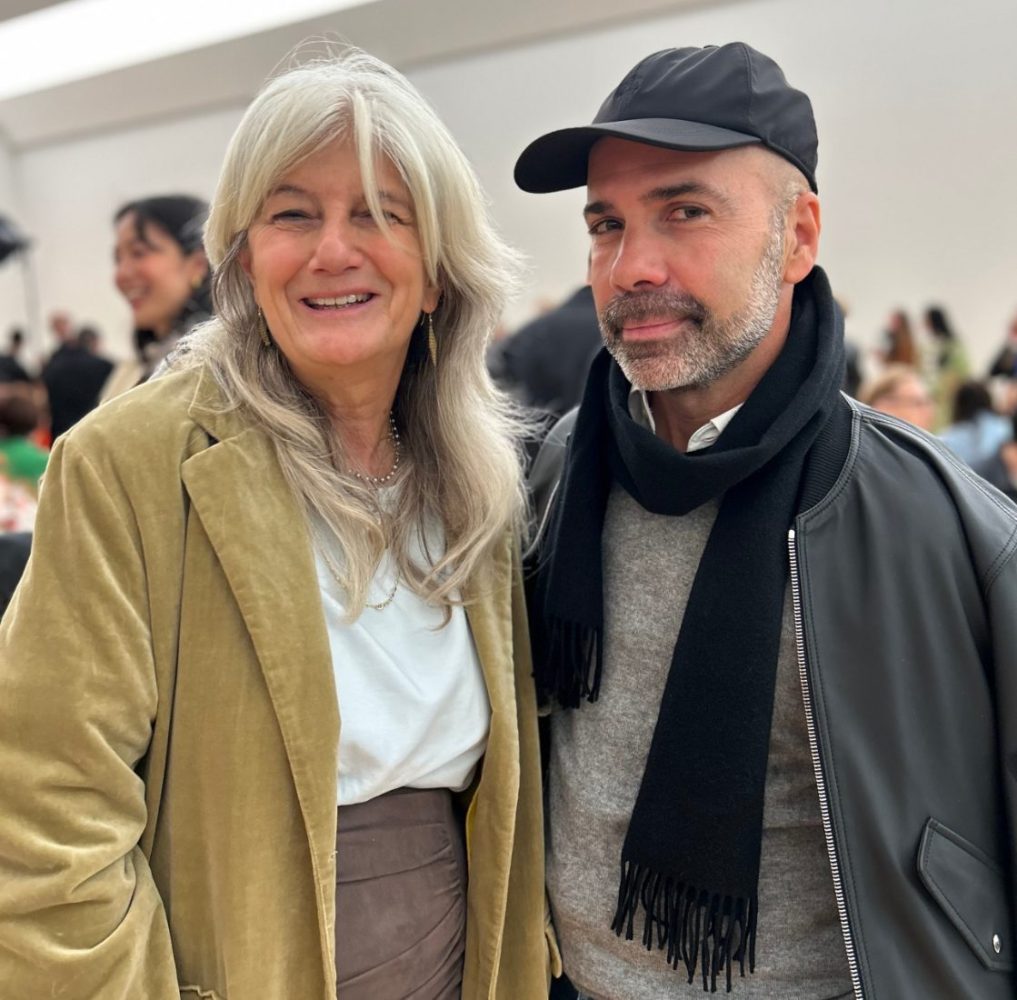 Abraham de Amézaga con Sophie Fontanel