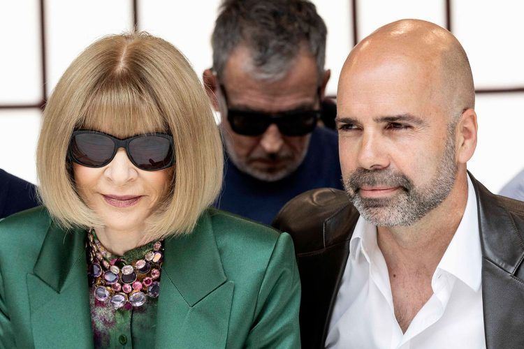 With Anna Wintour